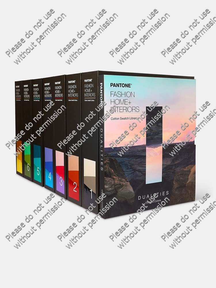 Pantone Cotton Swatch Library 2800 Colours incl. 175 new Dualities colors